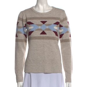 Pendleton Women's Heritage Merino Pullover Sweater | Natural | Size Large